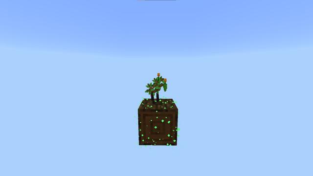 Screenshot of the Minecraft Bedrock Marketplace product One Block Original created by Pixelusion.