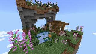 Screenshot of the Minecraft Bedrock Marketplace product One Chunk Challenge 2 created by Pixelusion.