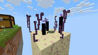 Screenshot of the Minecraft Bedrock Marketplace product One Island Survival created by Pixelusion.