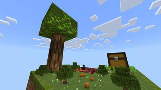 Screenshot of the Minecraft Bedrock Marketplace product One Island Survival created by Pixelusion.