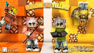 Thumbnail of the Minecraft Bedrock Marketplace product Orange VS Yellow created by Pixelusion.