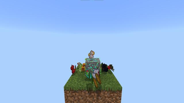 Screenshot of the Minecraft Bedrock Marketplace product Original One Block created by Pixelusion.