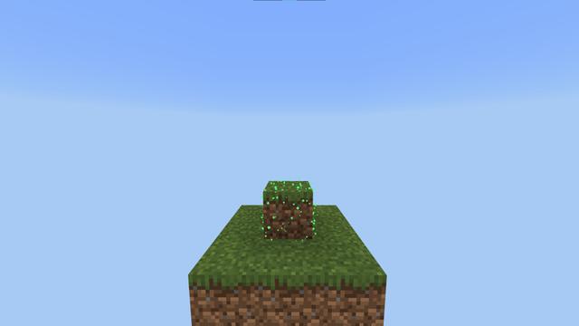 Screenshot of the Minecraft Bedrock Marketplace product Original One Block created by Pixelusion.