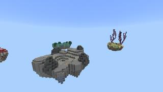 Screenshot of the Minecraft Bedrock Marketplace product Original Skyblock created by Pixelusion.