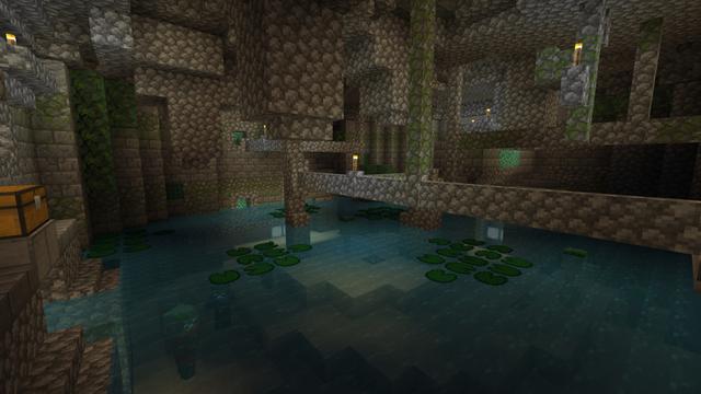 Screenshot of the Minecraft Bedrock Marketplace product Outpost Village created by Pixelusion.