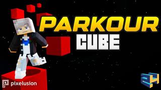 Thumbnail of the Minecraft Bedrock Marketplace product Parkour Cube created by Pixelusion.