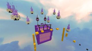 Screenshot of the Minecraft Bedrock Marketplace product Parkour Race created by Pixelusion.