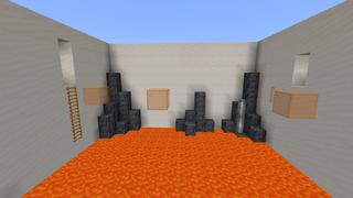 Screenshot of the Minecraft Bedrock Marketplace product Parkour Rooms created by Pixelusion.