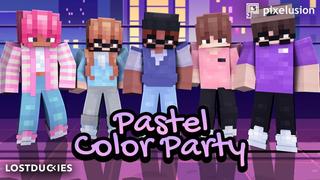 Thumbnail of the Minecraft Bedrock Marketplace product Pastel Color Party created by Pixelusion.