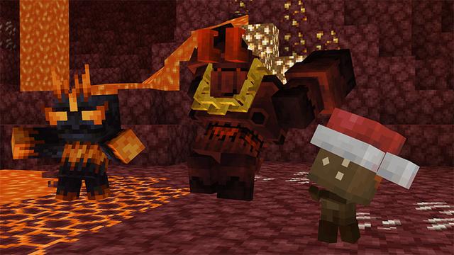 Screenshot of the Minecraft Bedrock Marketplace product PETS Add-On created by Pixelusion.