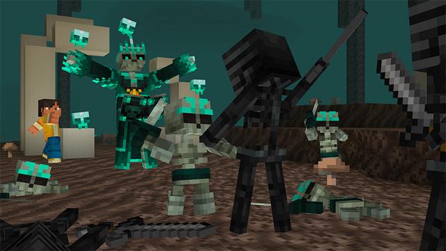 Screenshot of the Minecraft Bedrock Marketplace product PETS Add-On created by Pixelusion.