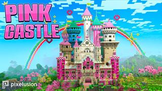 Thumbnail of the Minecraft Bedrock Marketplace product Pink Castle created by Pixelusion.