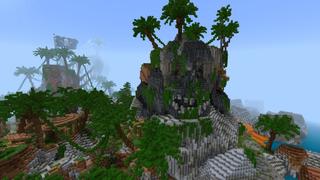 Screenshot of the Minecraft Bedrock Marketplace product Pirate Island created by Pixelusion.