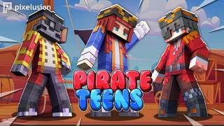 Thumbnail of the Minecraft Bedrock Marketplace product Pirate Teens created by Pixelusion.