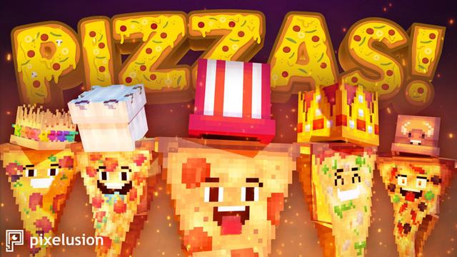 Thumbnail of the Minecraft Bedrock Marketplace product Pizzas! created by Pixelusion.