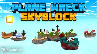 Thumbnail of the Minecraft Bedrock Marketplace product Pecio de Avión Skyblock created by Pixelusion.