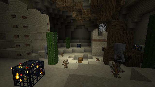 Screenshot of the Minecraft Bedrock Marketplace product Planets Skyblock created by Pixelusion.