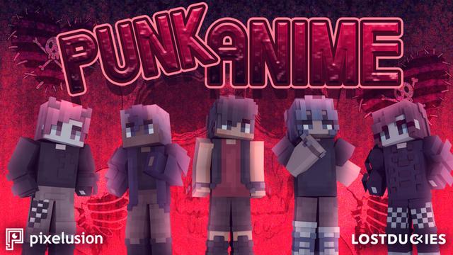 Thumbnail of the Minecraft Bedrock Marketplace product Punk Anime created by Pixelusion.
