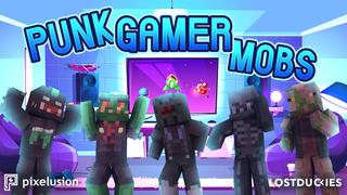 Thumbnail of the Minecraft Bedrock Marketplace product Punk Gamer Mobs created by Pixelusion.