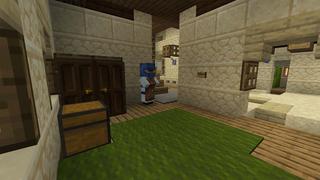 Screenshot of the Minecraft Bedrock Marketplace product Quicksand Islands created by Pixelusion.