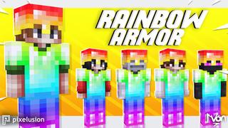 Thumbnail of the Minecraft Bedrock Marketplace product Rainbow Armor created by Pixelusion.