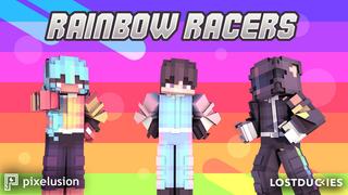 Thumbnail of the Minecraft Bedrock Marketplace product Rainbow Racers created by Pixelusion.