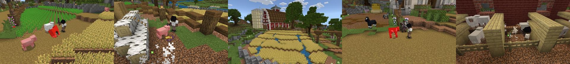 Panorama of the Minecraft Bedrock Marketplace product Random Loot created by Pixelusion.