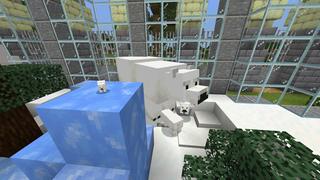 Screenshot of the Minecraft Bedrock Marketplace product Random Sized Mob Zoo created by Pixelusion.