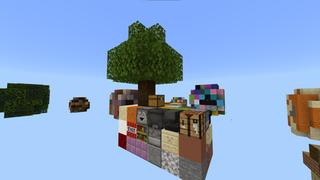Screenshot of the Minecraft Bedrock Marketplace product Randomized Skyblock created by Pixelusion.