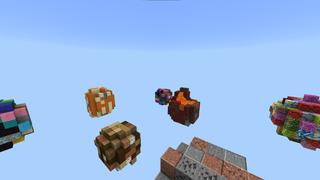 Screenshot of the Minecraft Bedrock Marketplace product Randomized Skyblock created by Pixelusion.