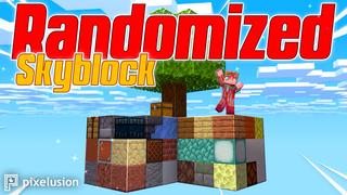 Thumbnail of the Minecraft Bedrock Marketplace product Randomized Skyblock created by Pixelusion.