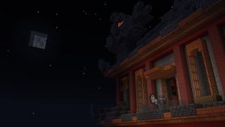 Screenshot of the Minecraft Bedrock Marketplace product Red Cloud Weapons created by Pixelusion.