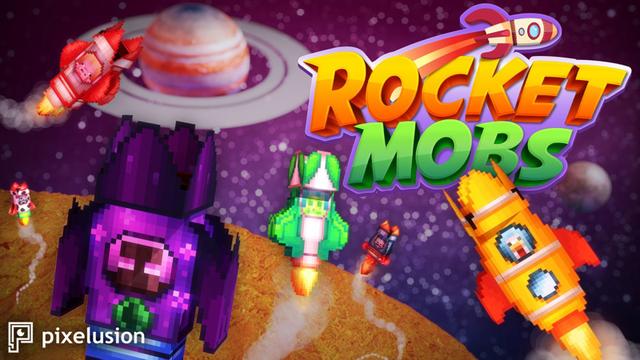 Thumbnail of the Minecraft Bedrock Marketplace product Rocket Mobs created by Pixelusion.