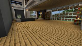 Screenshot of the Minecraft Bedrock Marketplace product Roman House VS Modern House created by Pixelusion.