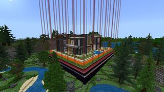 Screenshot of the Minecraft Bedrock Marketplace product Safest Hacker Mansion created by Pixelusion.