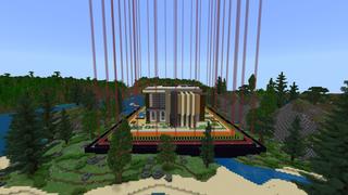 Screenshot of the Minecraft Bedrock Marketplace product Safest Hacker Mansion created by Pixelusion.