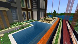 Screenshot of the Minecraft Bedrock Marketplace product Safest Hacker Mansion created by Pixelusion.