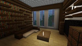 Screenshot of the Minecraft Bedrock Marketplace product Safest Hacker Mansion created by Pixelusion.