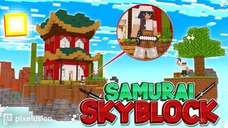 Thumbnail of the Minecraft Bedrock Marketplace product Samurai Skyblock created by Pixelusion.
