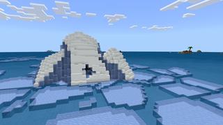 Screenshot of the Minecraft Bedrock Marketplace product Seablock created by Pixelusion.