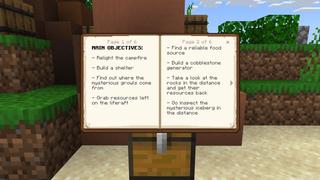 Screenshot of the Minecraft Bedrock Marketplace product Seablock created by Pixelusion.