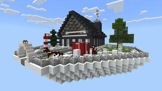 Screenshot of the Minecraft Bedrock Marketplace product Season Skyblock created by Pixelusion.