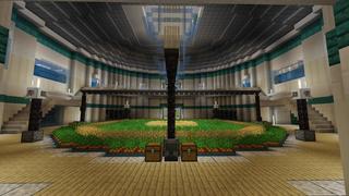 Screenshot of the Minecraft Bedrock Marketplace product Secret Underwater Bunker created by Pixelusion.