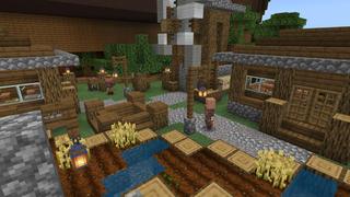 Screenshot of the Minecraft Bedrock Marketplace product Shelved Biomes created by Pixelusion.