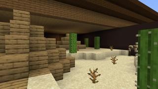 Screenshot of the Minecraft Bedrock Marketplace product Shelved Biomes created by Pixelusion.