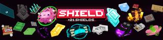 Panorama of the Minecraft Bedrock Marketplace product Shields Add-On created by Pixelusion.