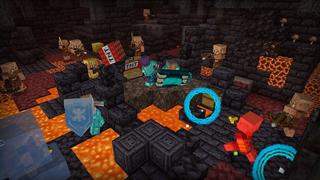 Screenshot of the Minecraft Bedrock Marketplace product Shields Add-On created by Pixelusion.