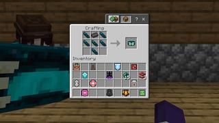 Screenshot of the Minecraft Bedrock Marketplace product Shields Add-On created by Pixelusion.