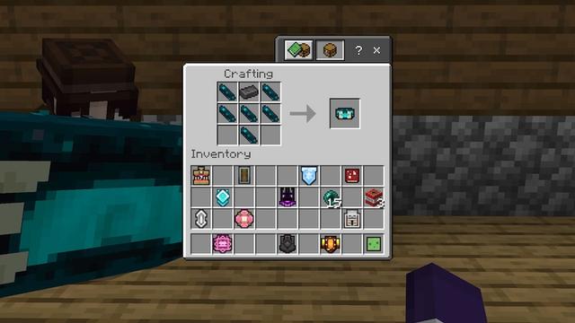 Screenshot of the Minecraft Bedrock Marketplace product Shields Add-On created by Pixelusion.