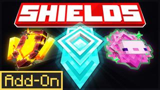 Thumbnail of the Minecraft Bedrock Marketplace product Shields Add-On created by Pixelusion.